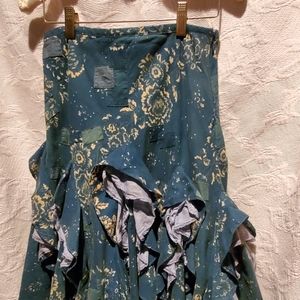 💙Ralph Lauren Vintage Floral Patchwork Skirt